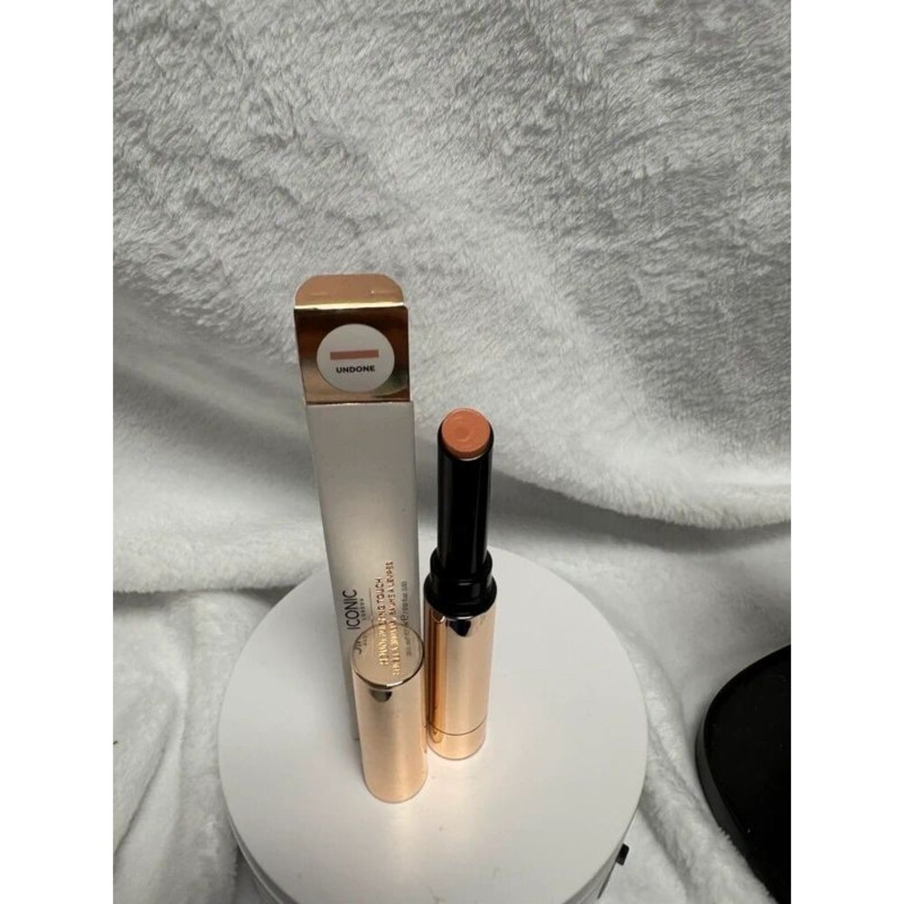 Iconic London Melting Touch Lip Balm Undone Nude Peach 3ml NIB